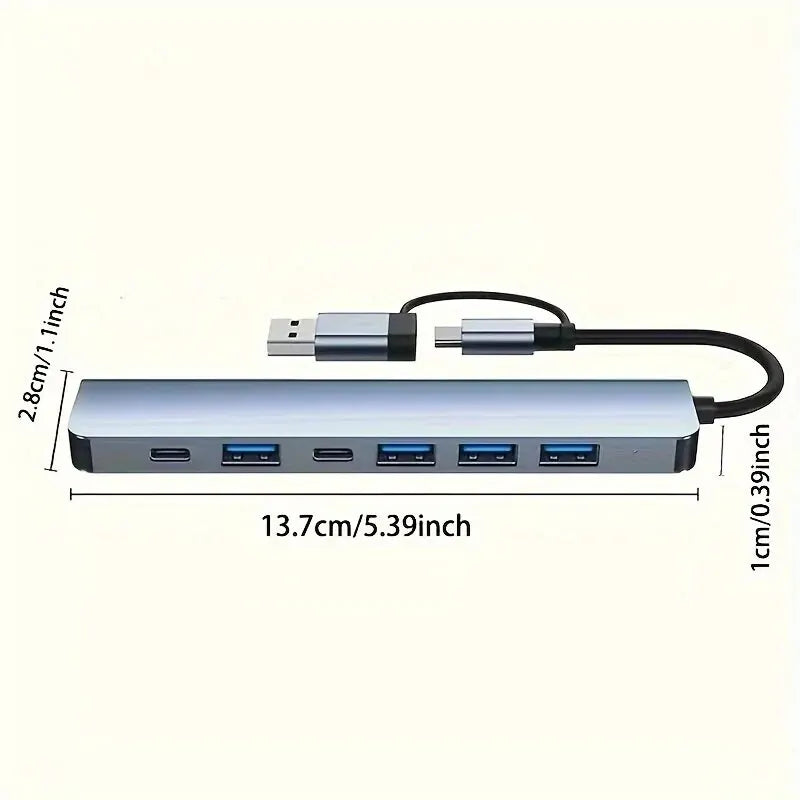 Multi USB Hub 7 Portas em 1