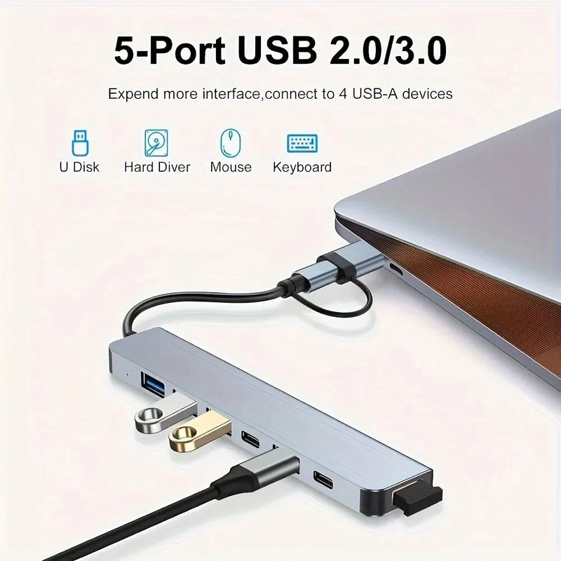 Multi USB Hub 7 Portas em 1