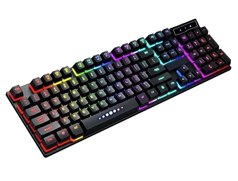 Teclado Gamer RGB LED LEY-82