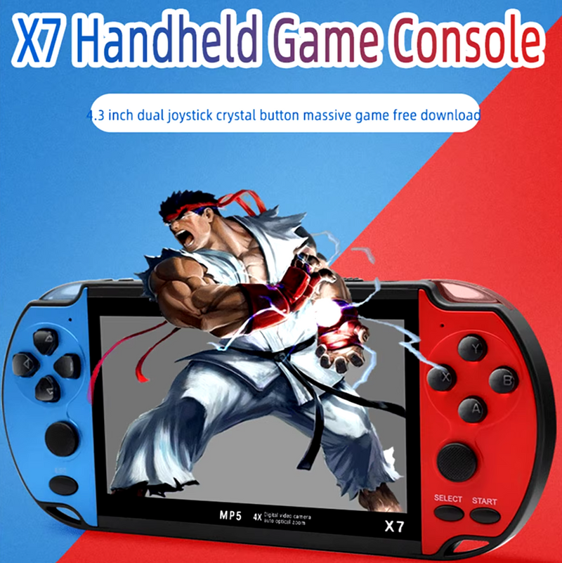 Pro Gamer X7 Console Portátil HD 10000 Jogos